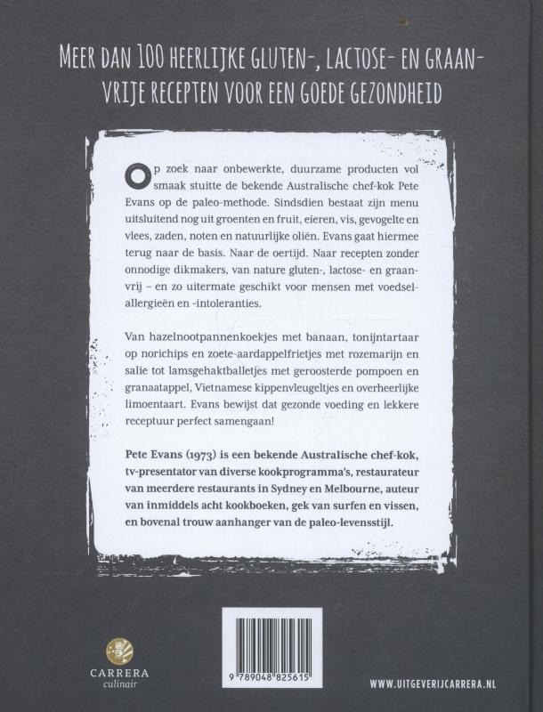 De paleo-chef achterkant