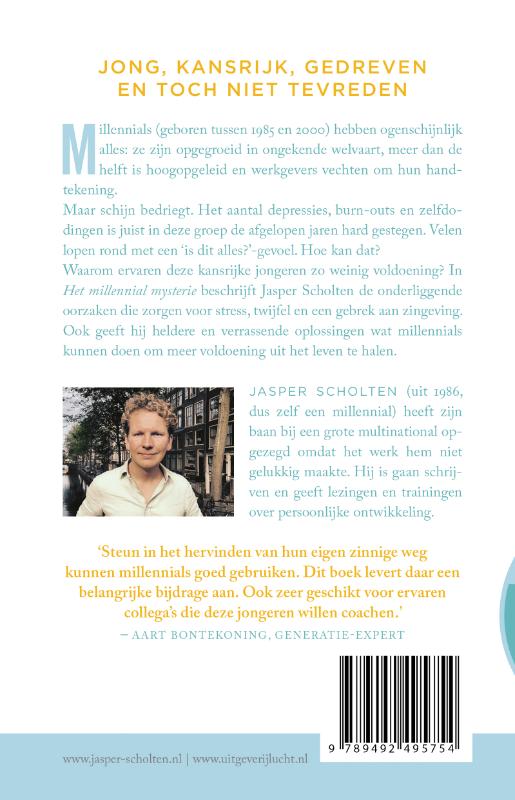 Het millennial mysterie achterkant