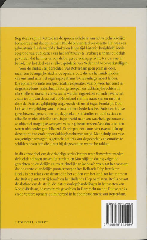 Opmars naar Rotterdam 1 De Luchtlanding achterkant