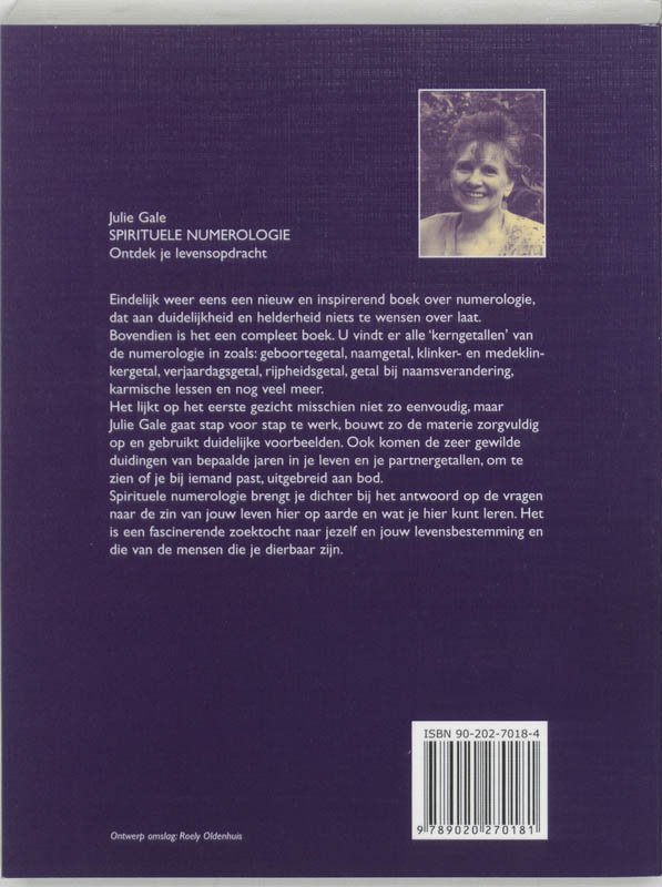 Spirituele Numerologie achterkant