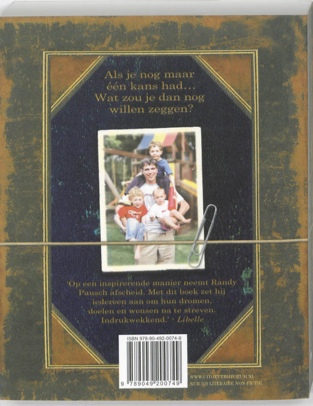 Nu Ik Dood Zal Gaan achterkant