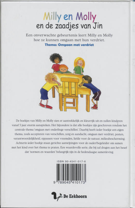 Milly en Molly en de zaadjes van Jin / Milly en Molly / 3 achterkant