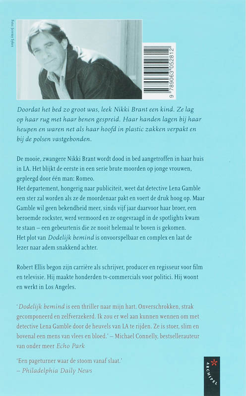 Dodelijk Bemind achterkant