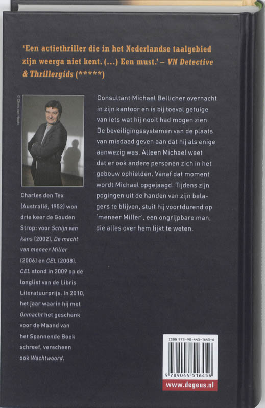 De macht van meneer Miller achterkant