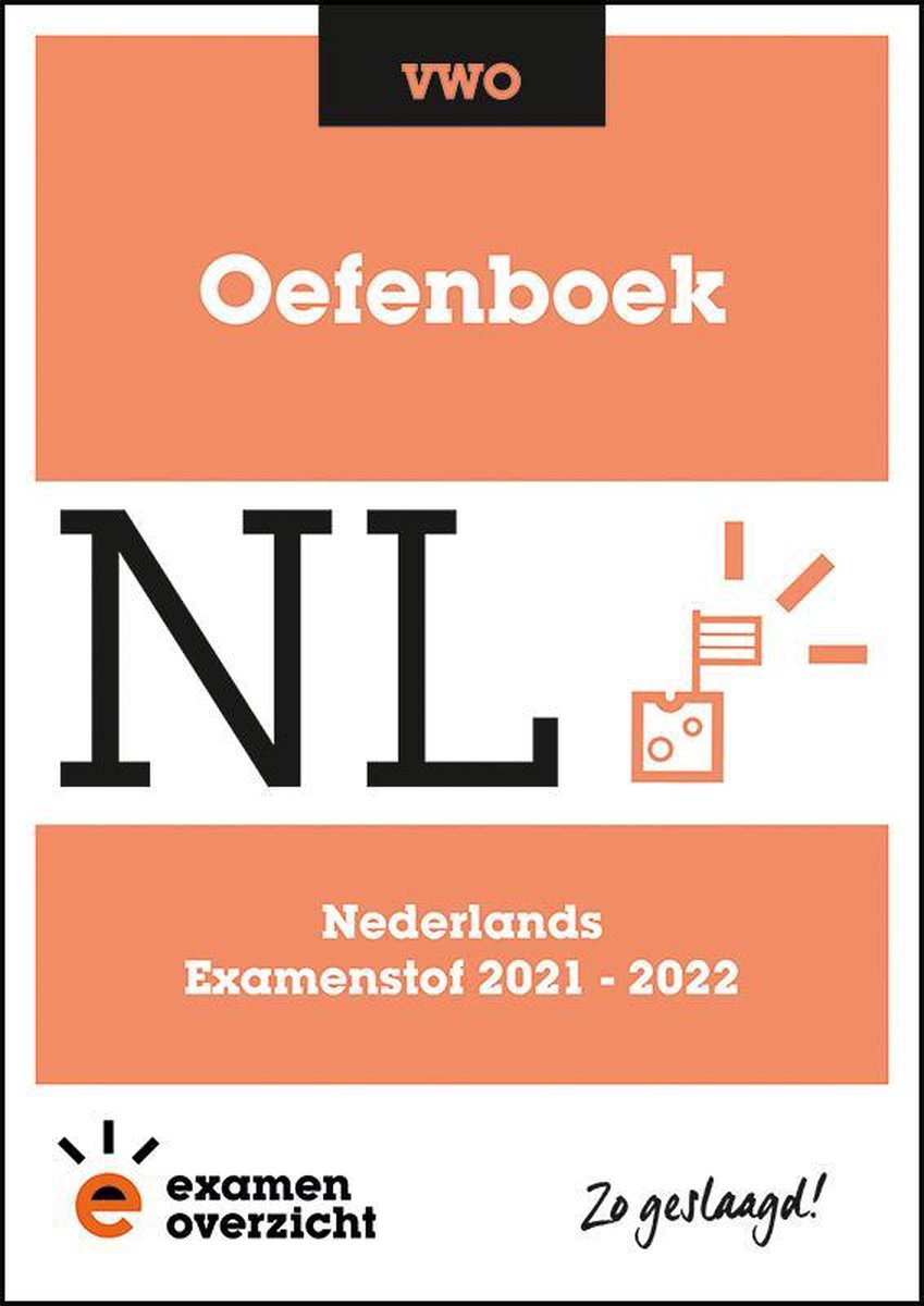 ExamenOverzicht - Oefenboek Nederlands VWO