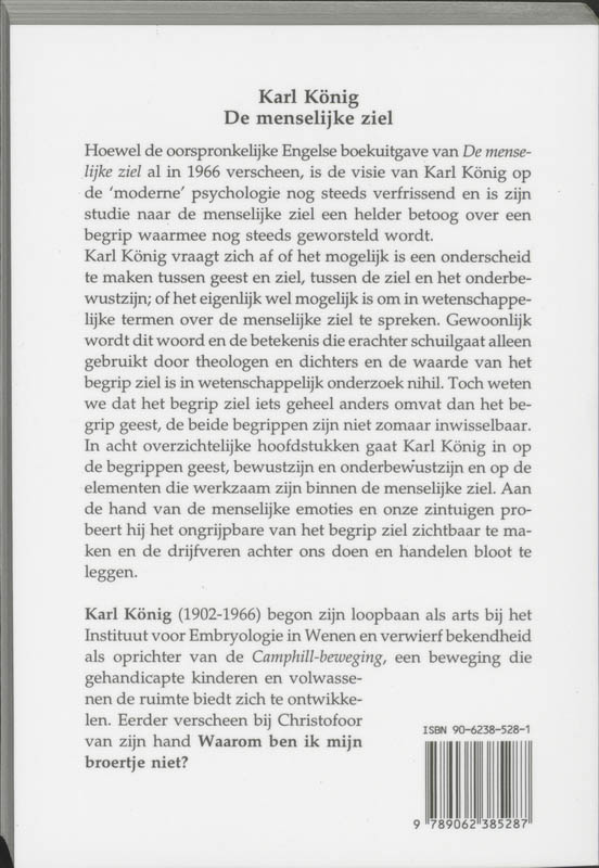 Menselijke Ziel achterkant