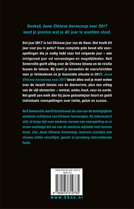 Jouw Chinese horoscoop voor 2017 achterkant