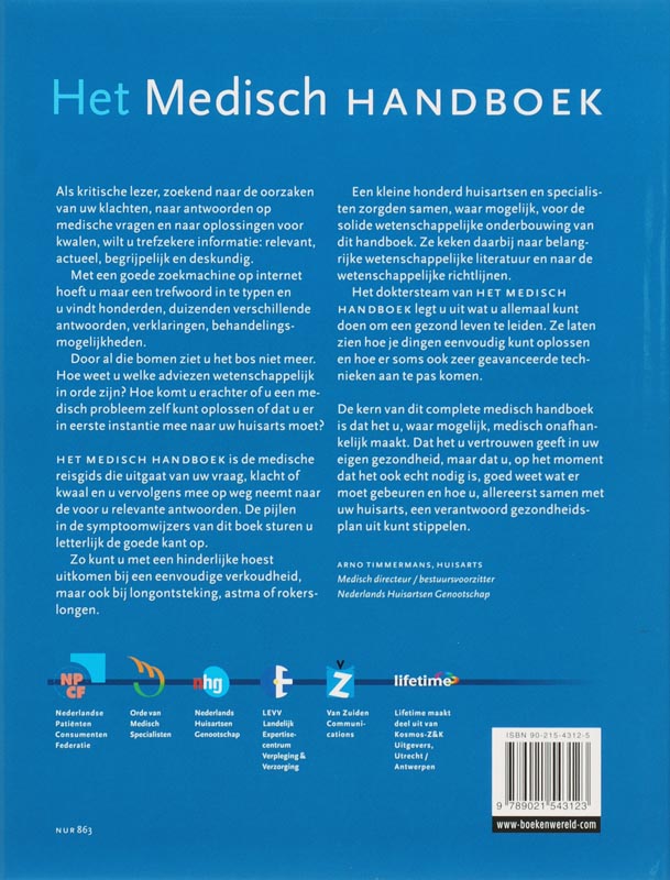 Het Medisch Handboek achterkant