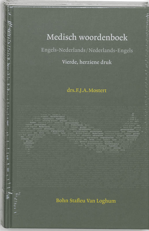 Medisch woordenboek Engels-Nederlands / Nederlands-Engels