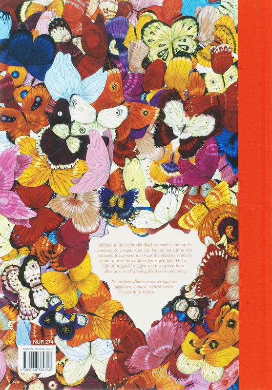 Eén miljoen vlinders achterkant