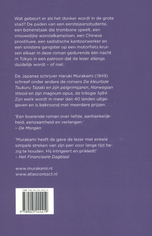 After dark achterkant