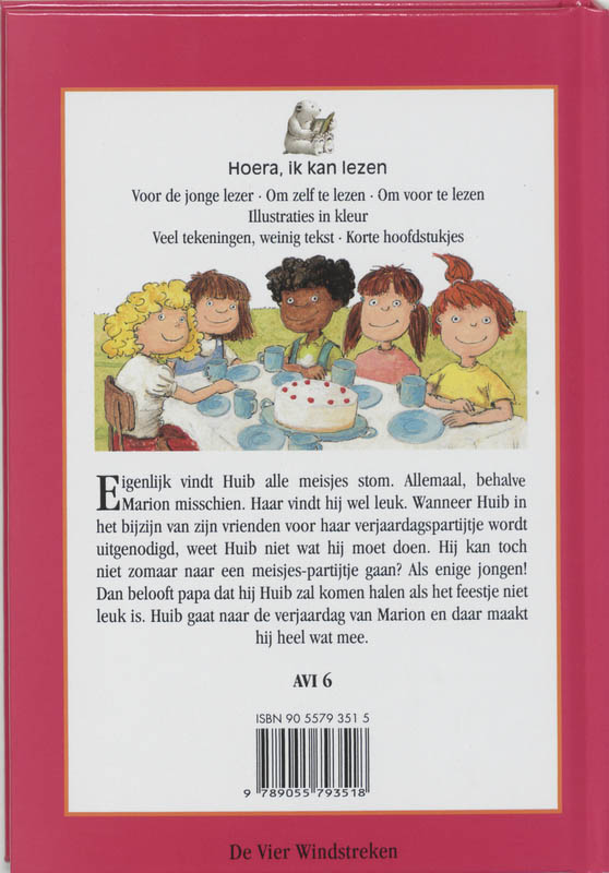 Een meidenfeest ! achterkant