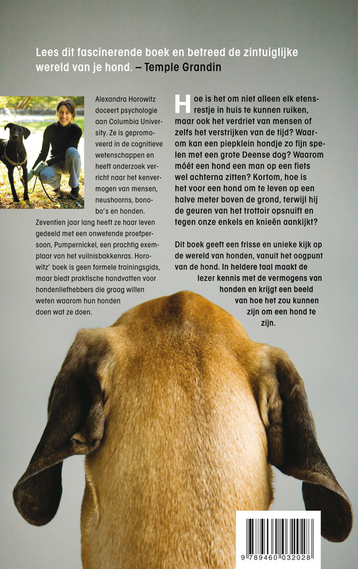 De wereld van de hond achterkant