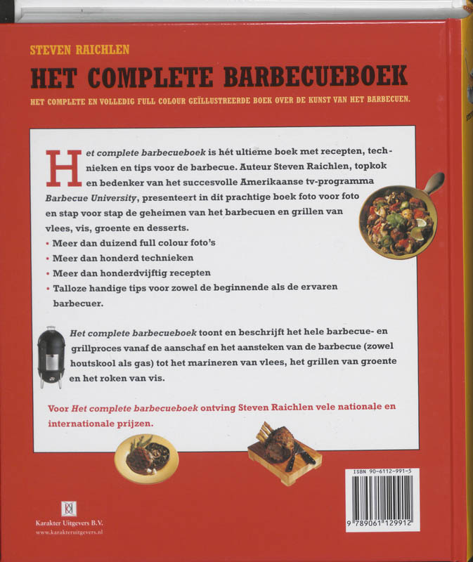 Het complete barbecueboek achterkant