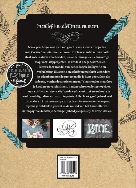Creatief handletteren en meer achterkant