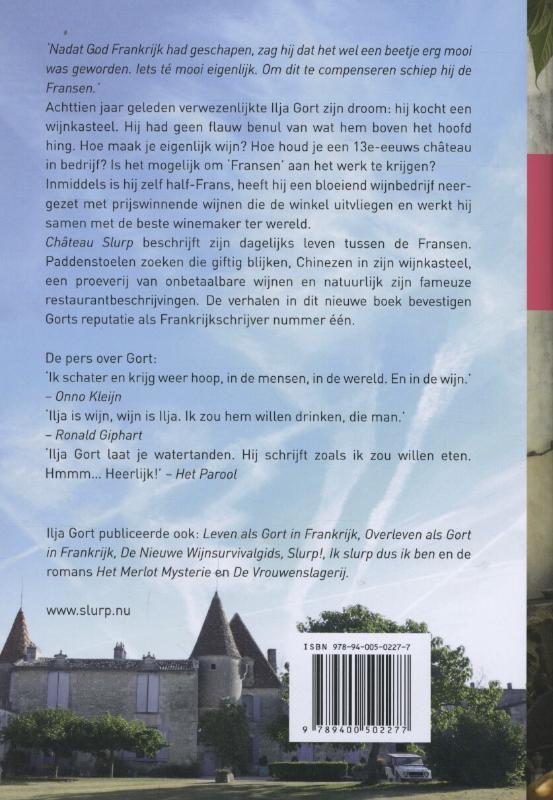 Chateau Slurp achterkant