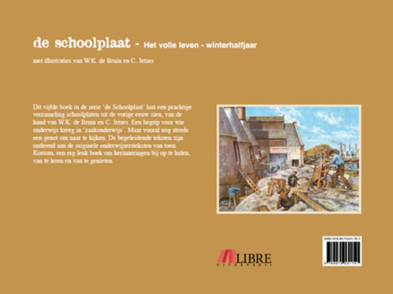 De Schoolplaat het Volle Leven Winterhalfjaar achterkant