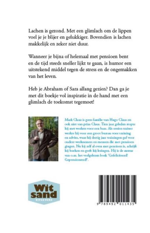 Ouder worden met de glimlach achterkant