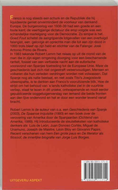 Goed fout achterkant