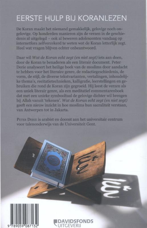 Wat de Koran echt zegt (en niet zegt) achterkant