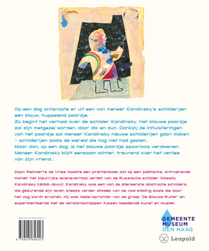 Meneer Kandinsky was een schilder achterkant