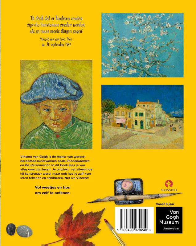 Ontdek de wereld van Vincent van Gogh achterkant