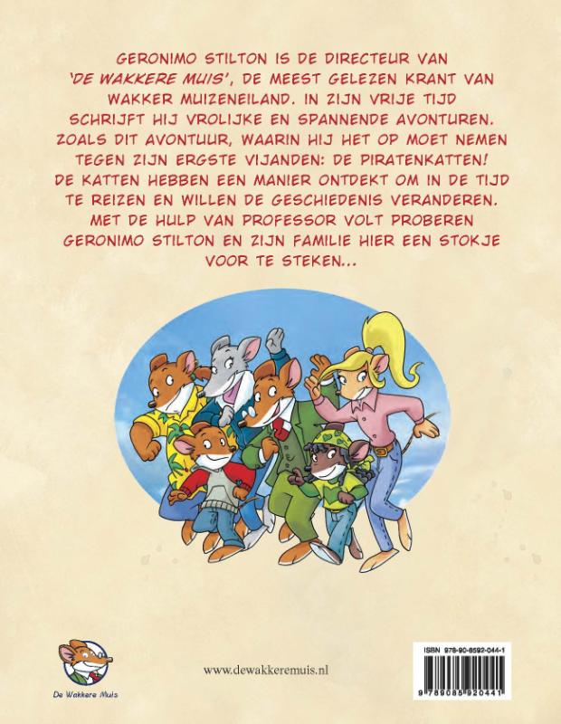 Een reis door de tijd / 1 De ontdekking van Amerika / Geronimo Stilton achterkant