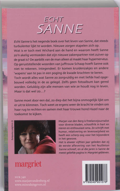 Echt Sanne achterkant