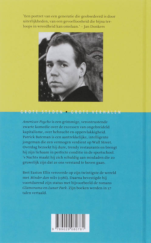 American Psycho / Grote steden-grote verhalen / 6 achterkant
