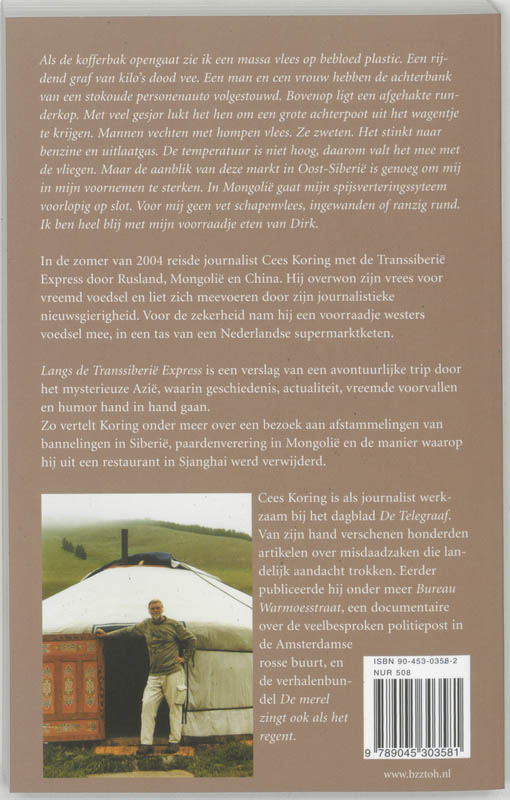 Langs De Transsiberie Express achterkant