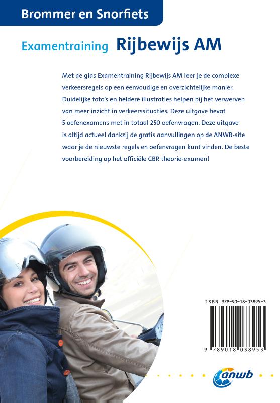 ANWB rijopleiding - Examentraining achterkant