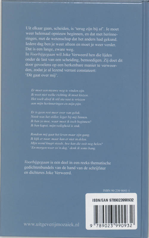 Voorbijgegaan achterkant