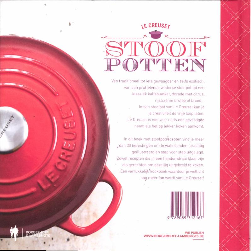 Stoofpotten / Le Creuset achterkant