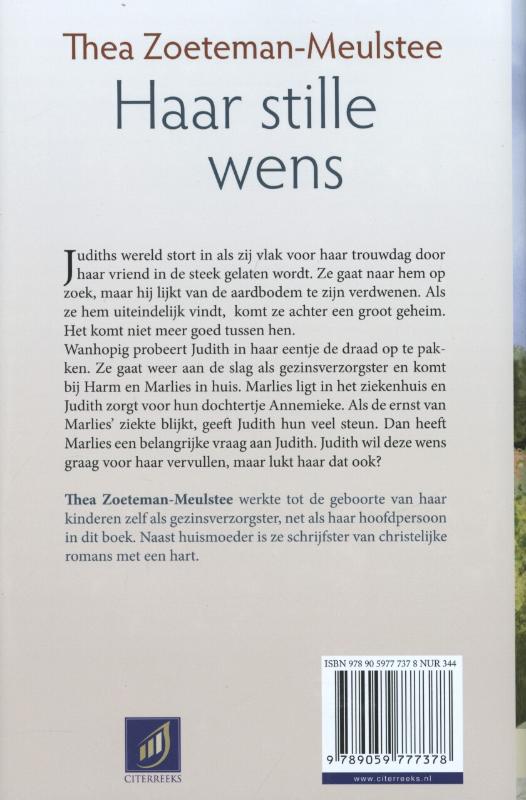 Haar Stille Wens achterkant