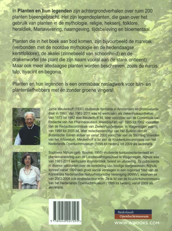 Planten en hun legenden achterkant