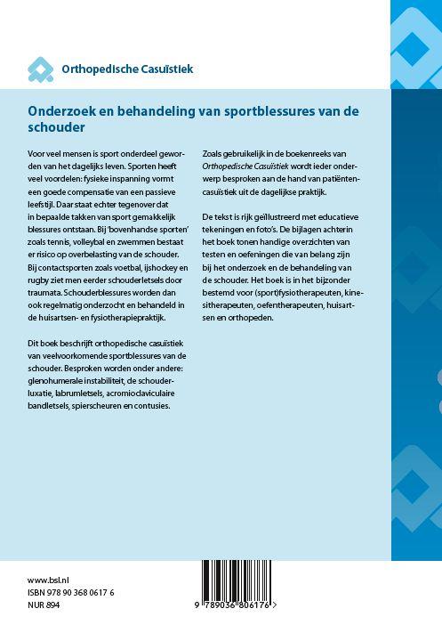 Onderzoek En Behandeling Van Sportblessures Van de Schouder achterkant