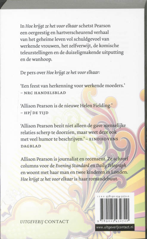 Hoe Krijgt Ze Het Voor Elkaar achterkant