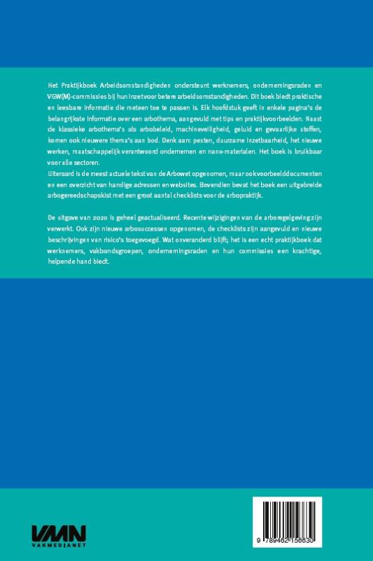 Praktijkboek arbeidsomstandigheden 2020 achterkant