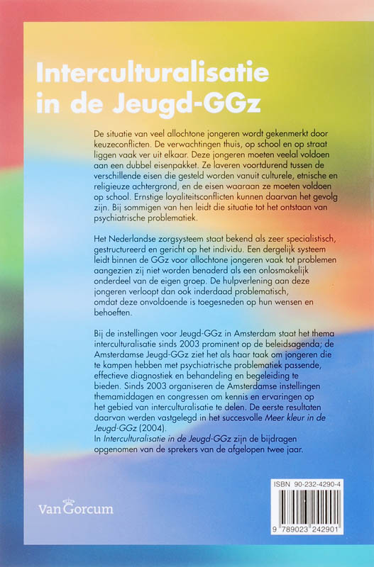 Interculturalisatie In De Jeugd-Ggz achterkant