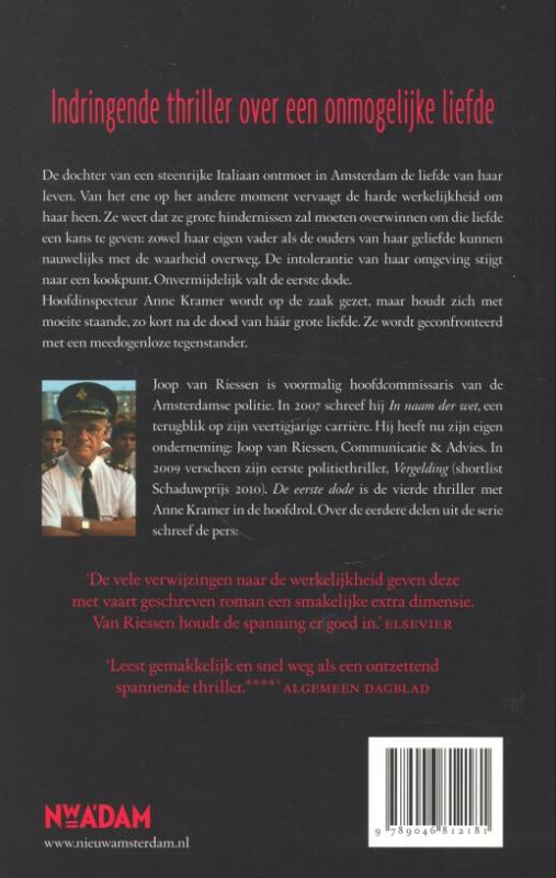 De eerste dode achterkant