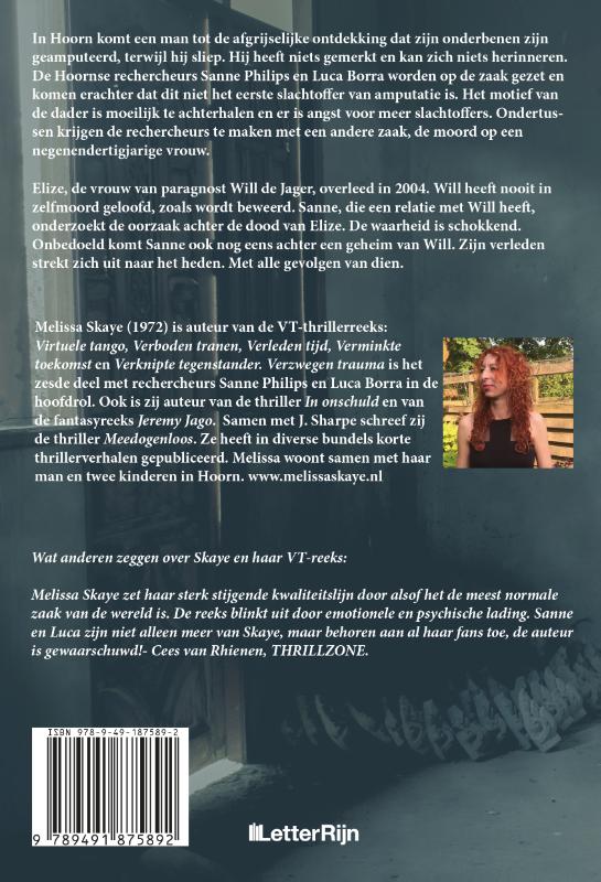 Verzwegen trauma / VT-reeks / 6 achterkant