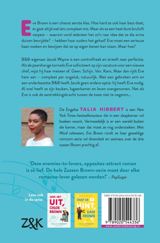 Word volwassen, Eve Brown / Zussen Brown / 3 achterkant