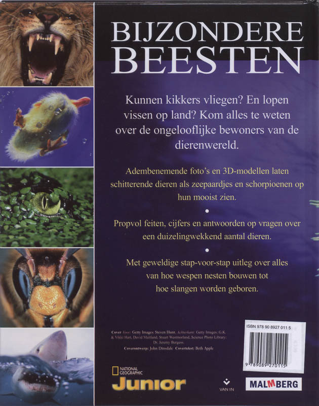 Bijzondere beesten achterkant