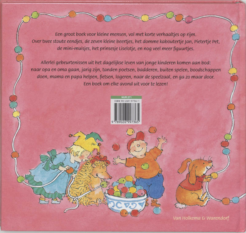 Het grote boek voor de kleintjes achterkant