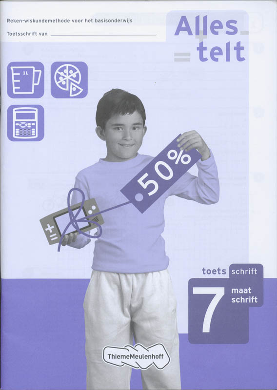 Alles telt 7 toetsboekje maatschrift