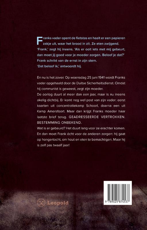 Oorlog zonder vader achterkant