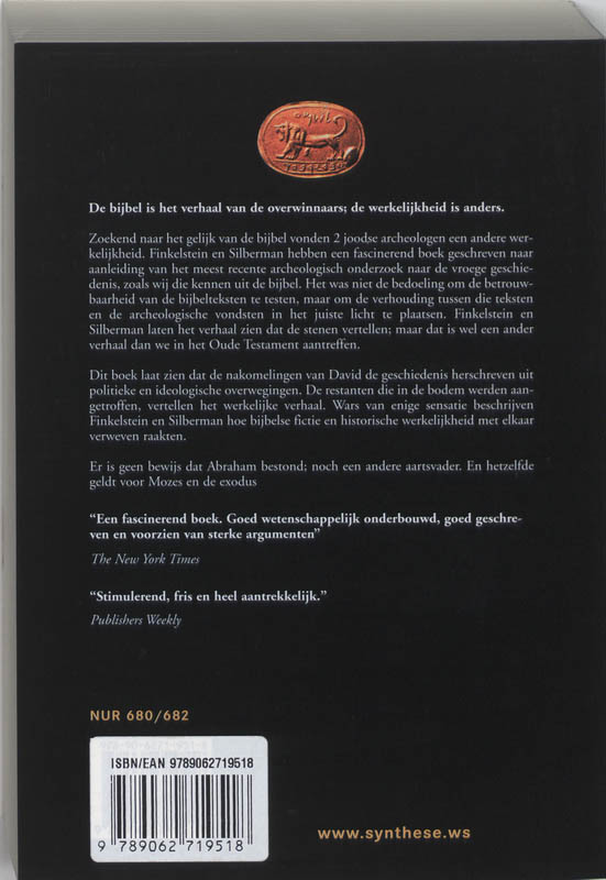 De bijbel als mythe achterkant