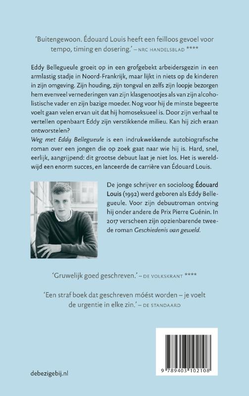 Weg met Eddy Bellegueule achterkant