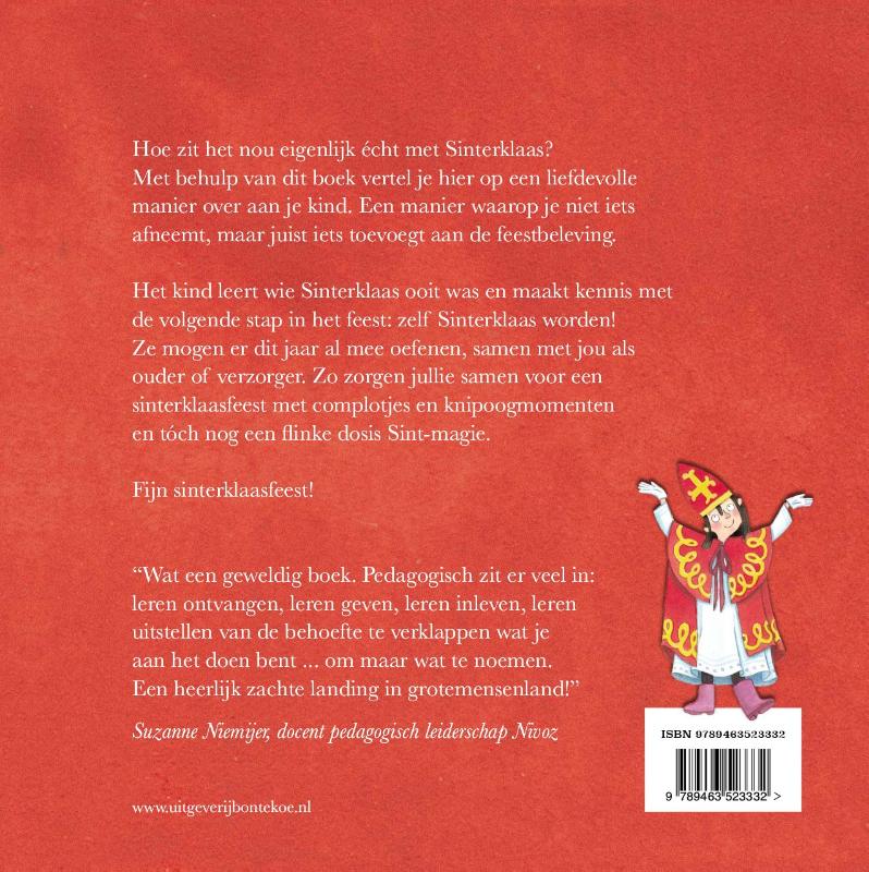 Van kind naar Sint achterkant