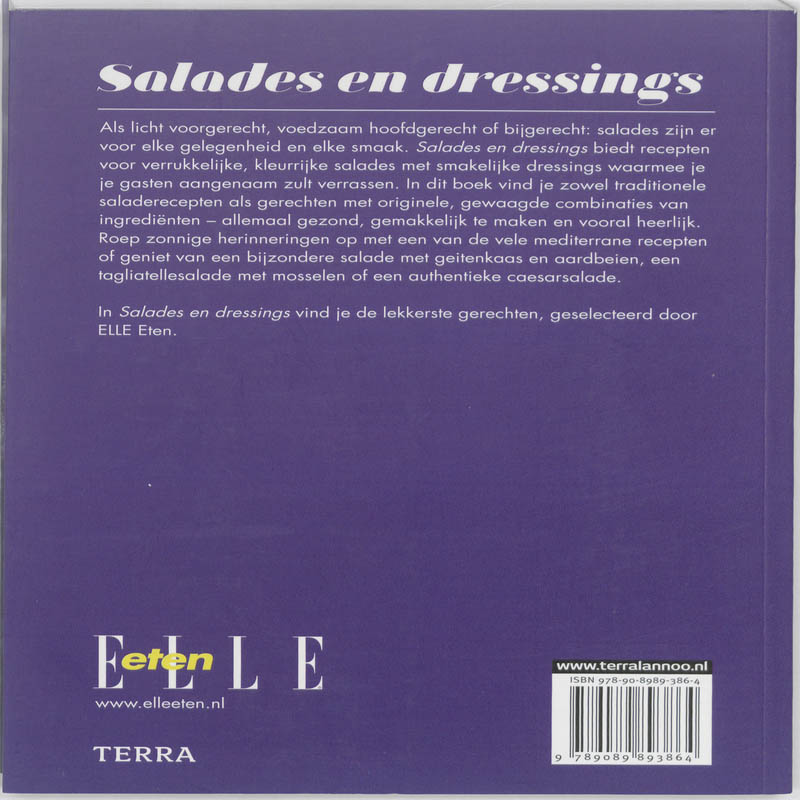 Salades en dressings / ELLE eten / 1 achterkant